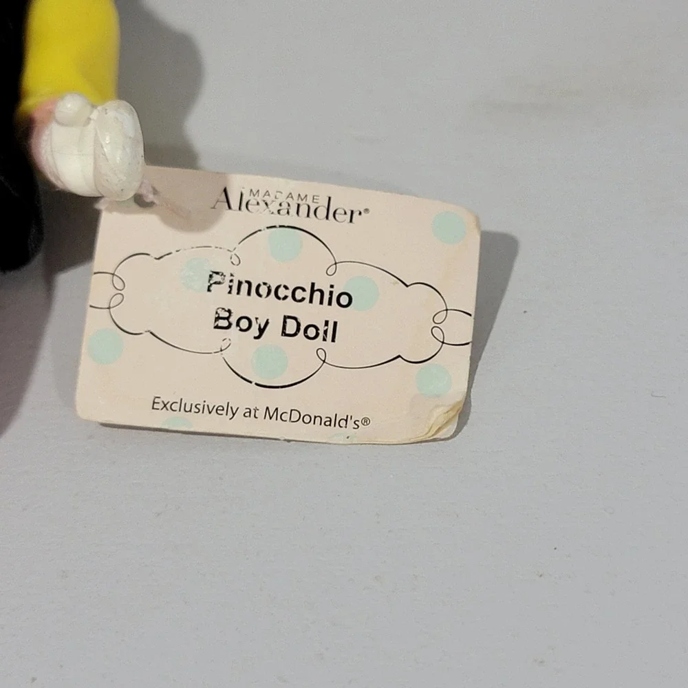 Madame Alexander McDonalds Happy Meal Dolls Lot of 5 Pinocchio Equestrian Wendy